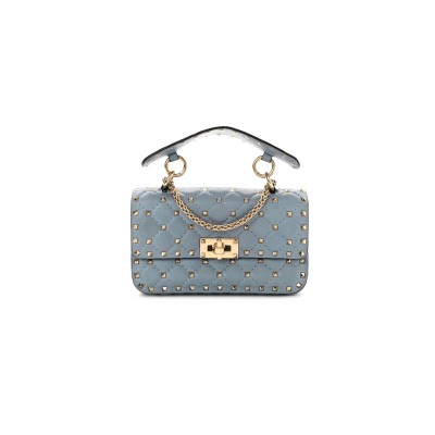 VALENTINO SMALL NAPPA ROCKSTUD SPIKE BAG 5W2B0123NAPI17 (20*11.5*5cm)